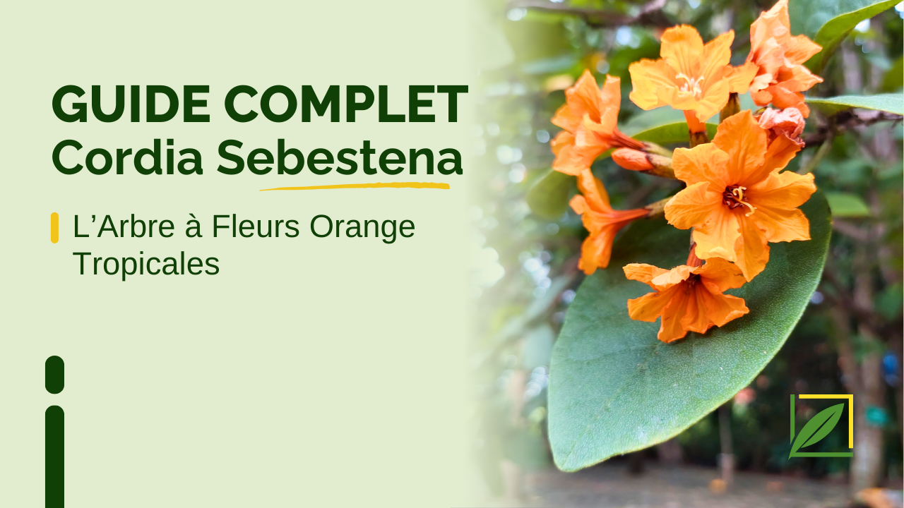 Cordia Sebestena : l'Arbre à Fleurs Orange Tropicales